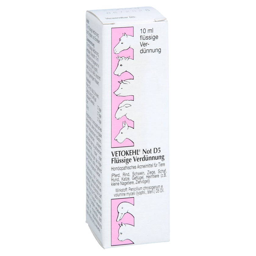 Vetokehl NOT. D 5 Tropfen vet. 10 ml
