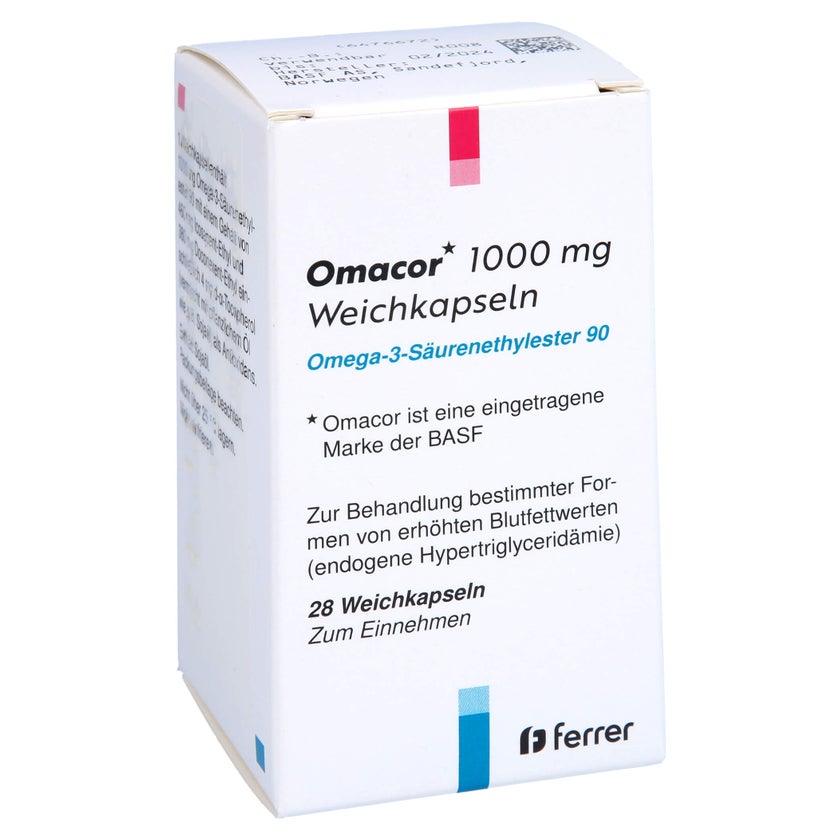 Omacor Weichkapseln - Reimport 28 St