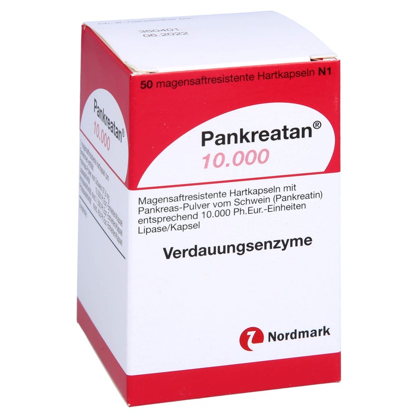 Pankreatan 10.000 Magensaftresistente Ha 50 St
