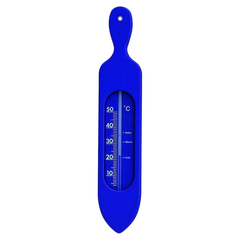 Badethermometer Kunststoff blau 1 St