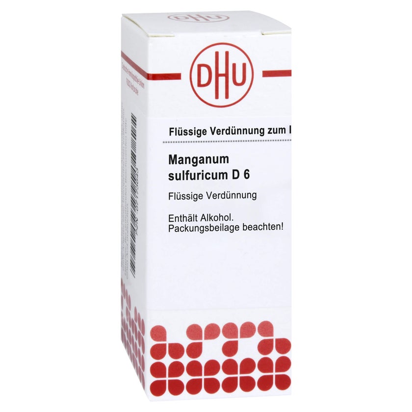 Manganum Sulfuricum D 6 Dilution 20 ml
