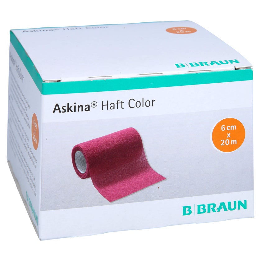 Askina Haftbinde Color 6 cmx20 m pink 1 St