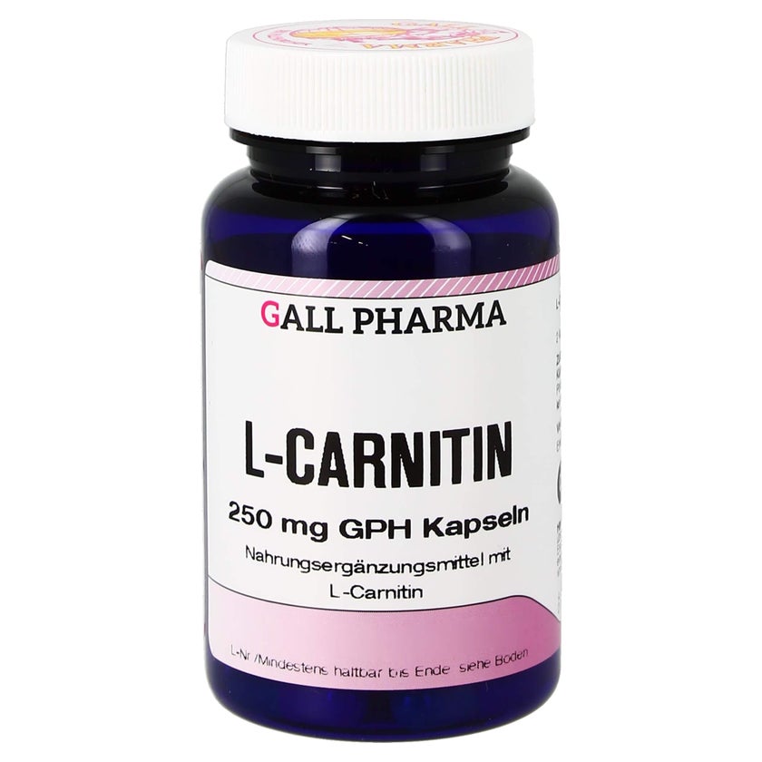 L-carnitin 250 mg GPH Kapseln 180 St