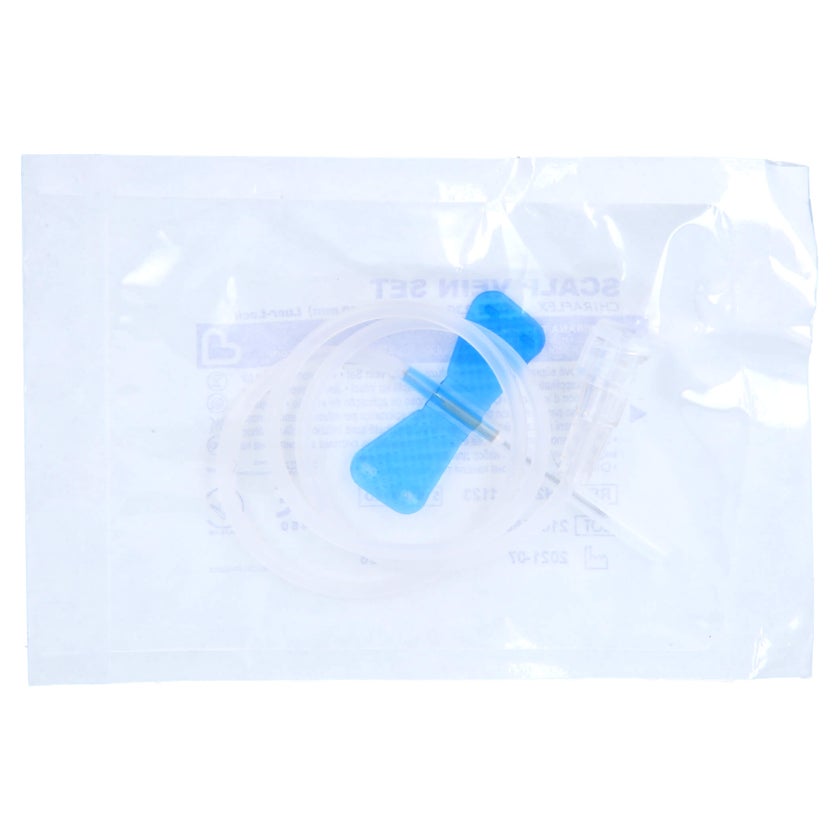 Butterfly Infusionszubehör 23 G blau 1 St