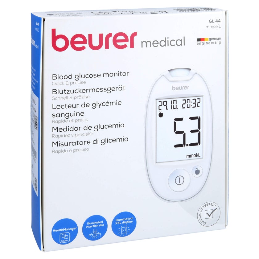 Beurer GL44 Blutzuckermessgerät mmol/l w 1 St