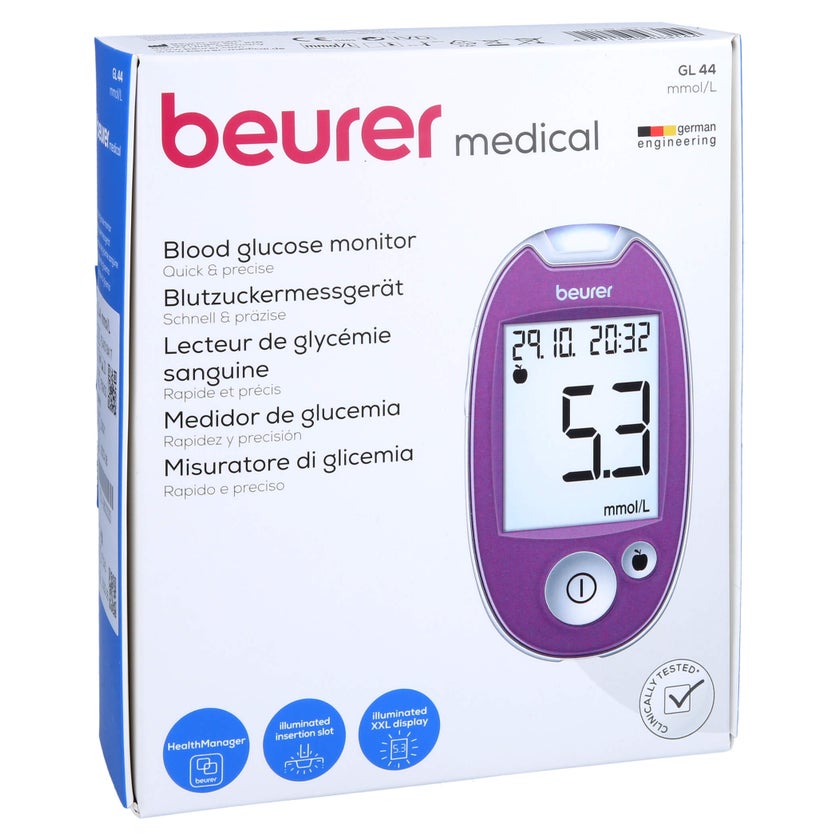 Beurer GL44 Blutzuckermessgerät mmol/l l 1 St