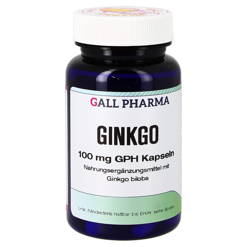 Ginkgo 100 mg GPH Kapseln 360 St
