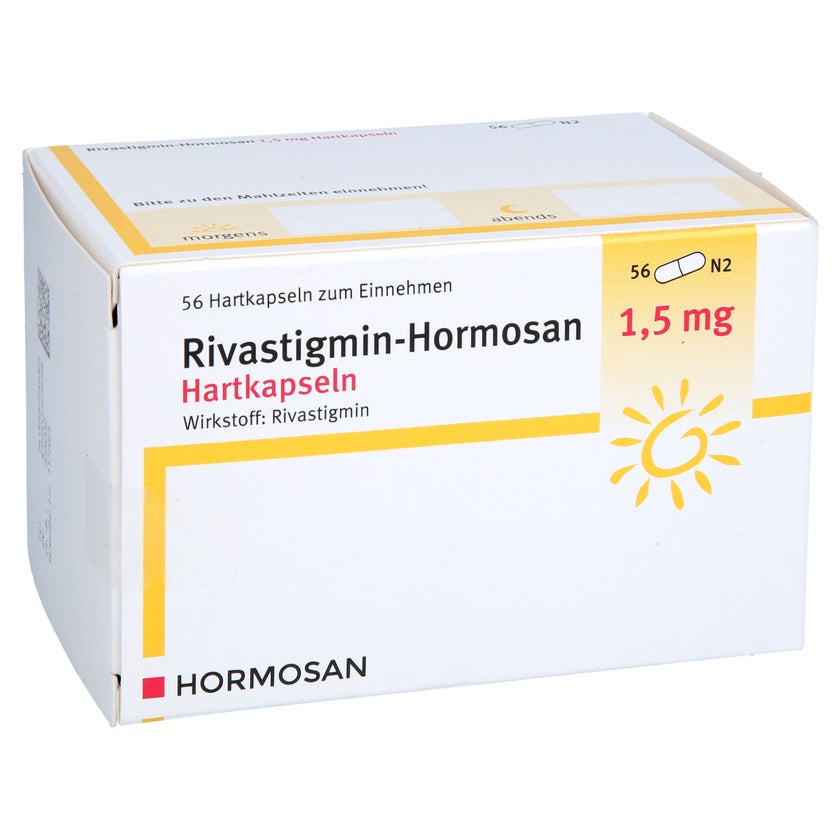 Rivastigmin Hormosan 1,5 mg Hartkapseln 56 St