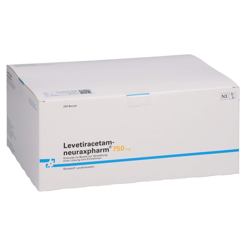 LEVETIRACETAM-neuraxpharm 750 mg G.z.H.e.Lsg.z.Ein 200 St