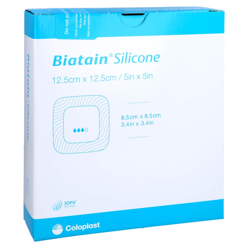 Biatain Silicone Schaumverband 12,5x12,5 10 St