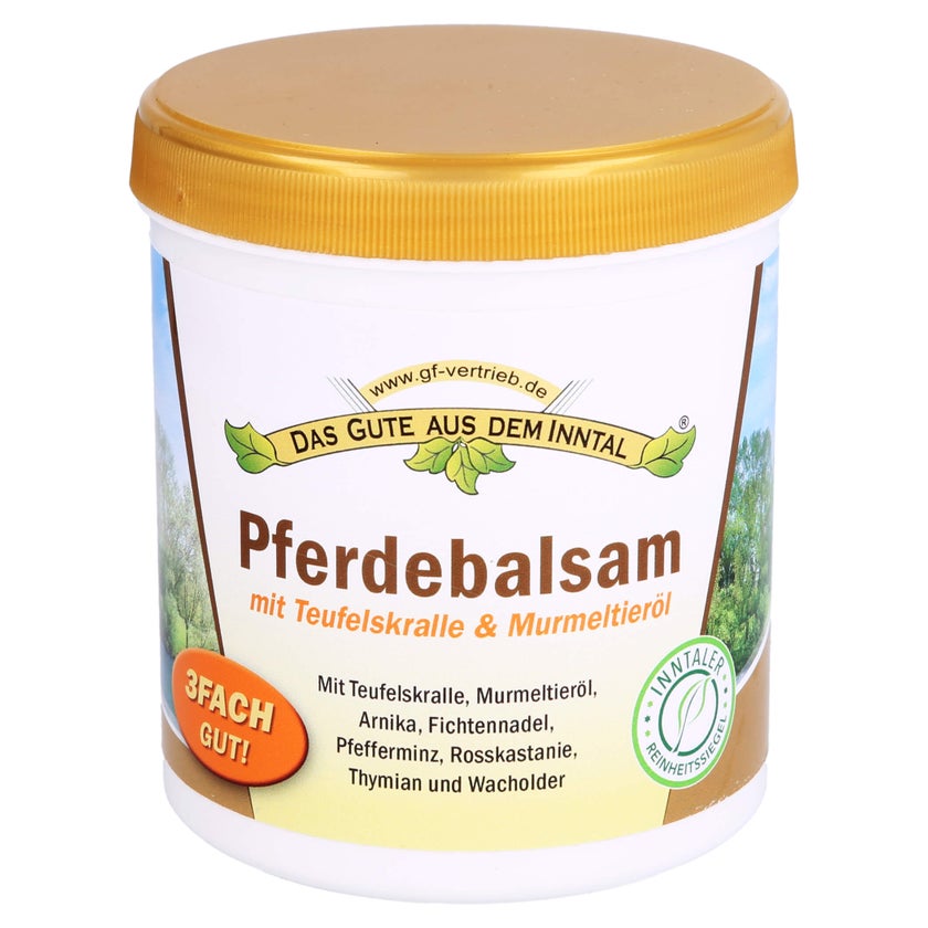 Pferdebalsam M.teufelskralle & Murmeltie 500 ml
