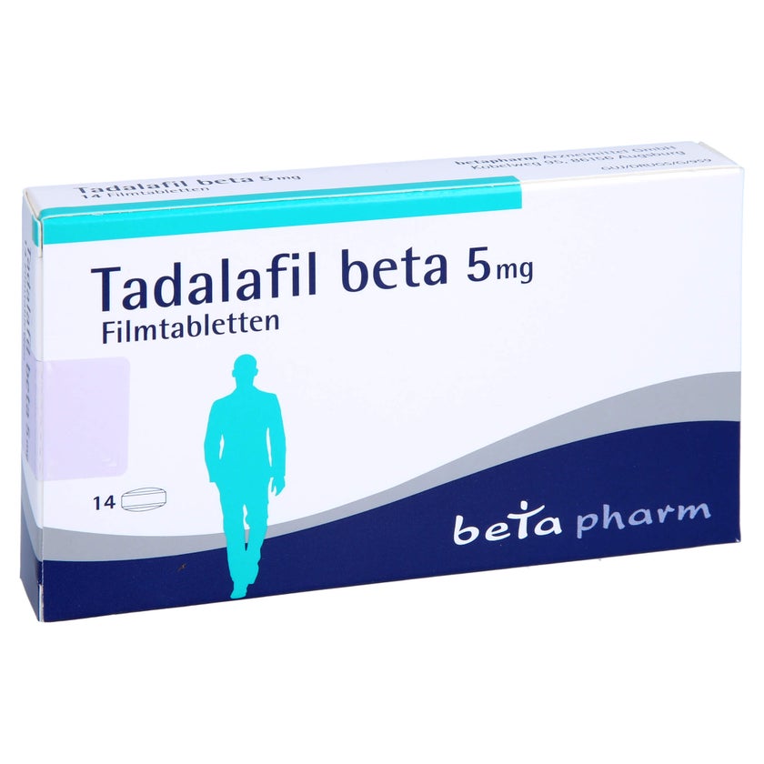 Tadalafil beta 5 mg Filmtabletten 14 St
