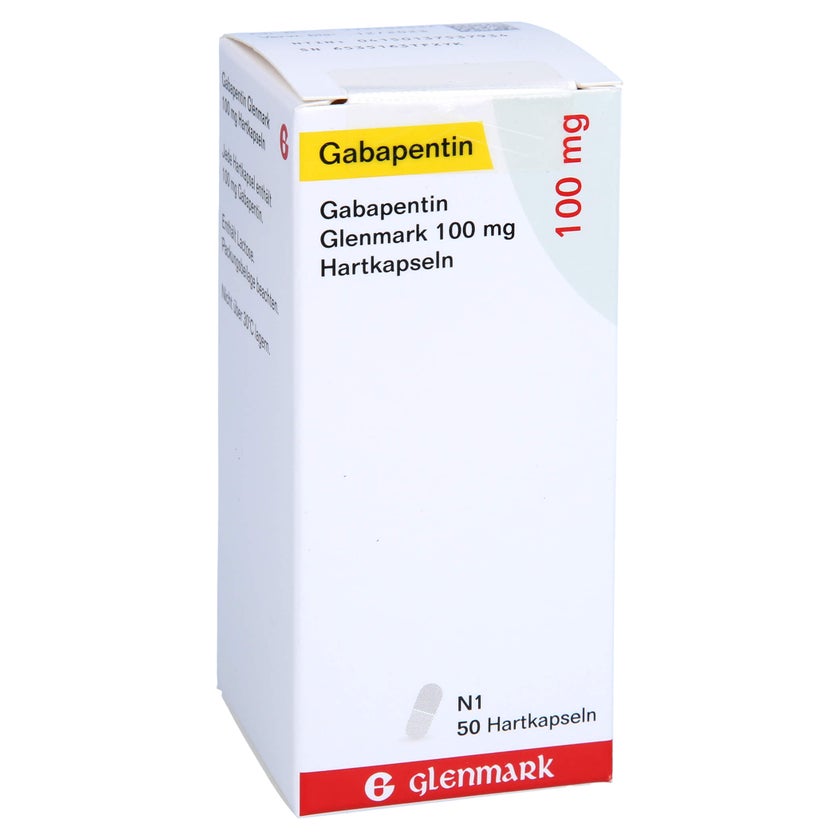 Gabapentin Glenmark 100 mg Hartkapseln 50 St