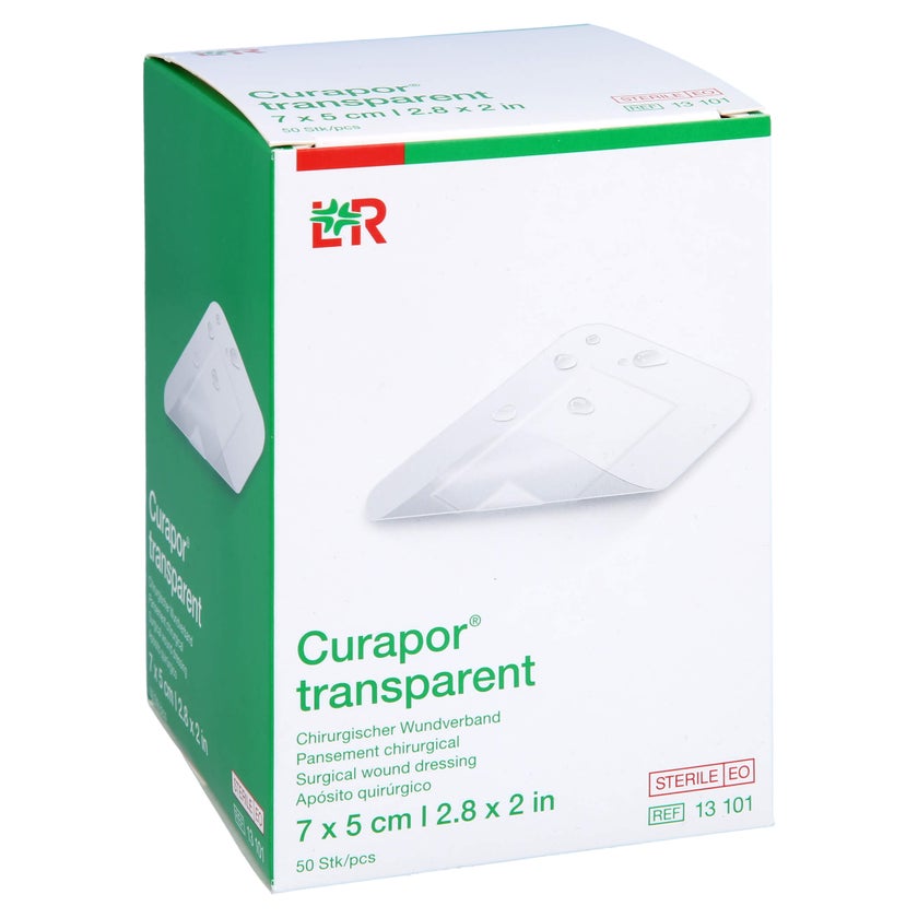 Curapor Wundverband Steril transparent 5 50 St