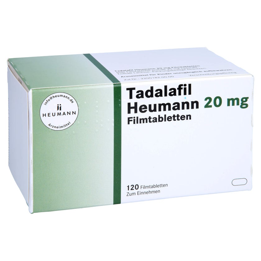 Tadalafil Heumann 20 mg Filmtabletten 120 St