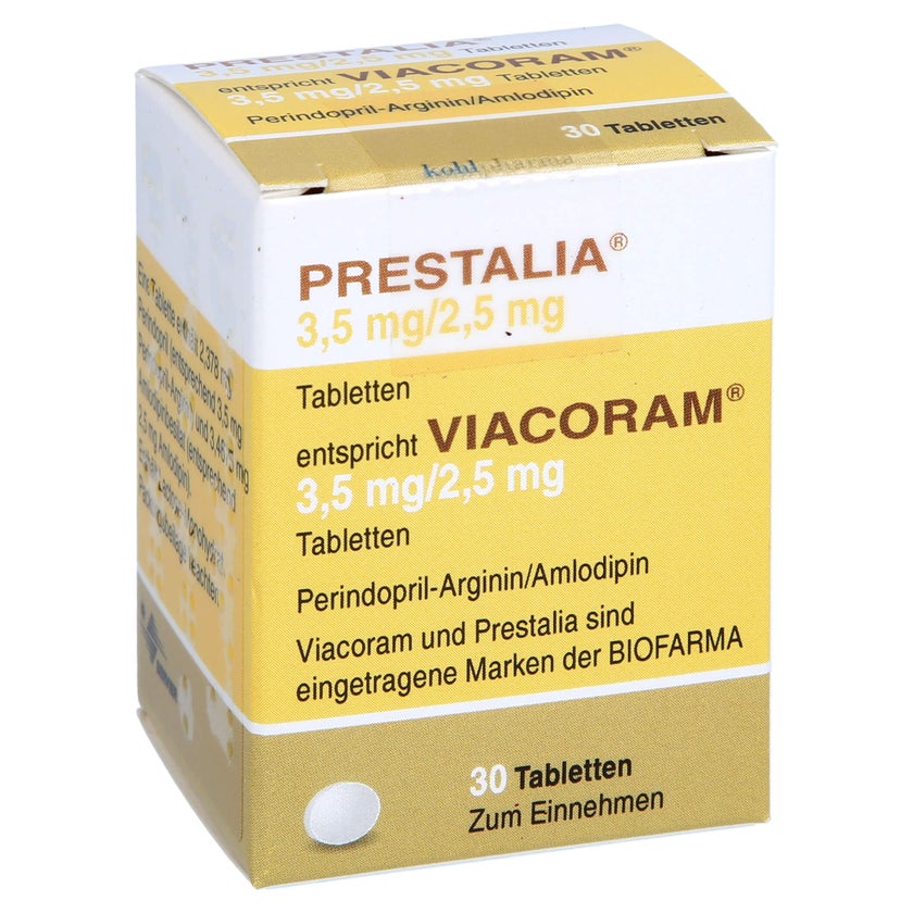 Viacoram 3,5 Mg/2,5 mg Tabletten 30 St
