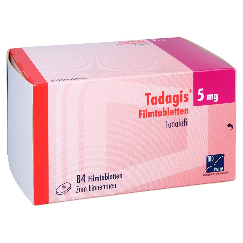 Tadagis 5 mg Filmtabletten 84 St