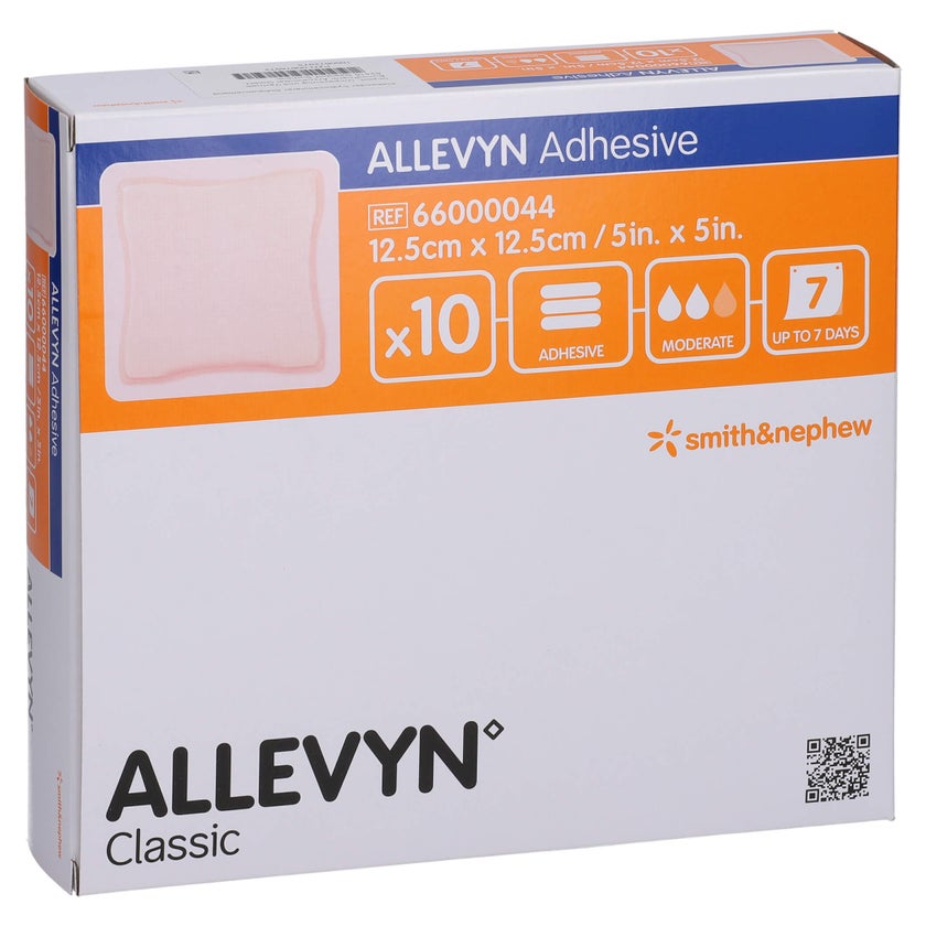 Allevyn Adhesive 12,5x12,5 cm haftende W 10 St