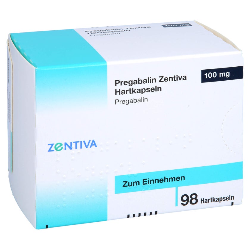 Pregabalin Zentiva 100 mg Hartkapseln 98 St