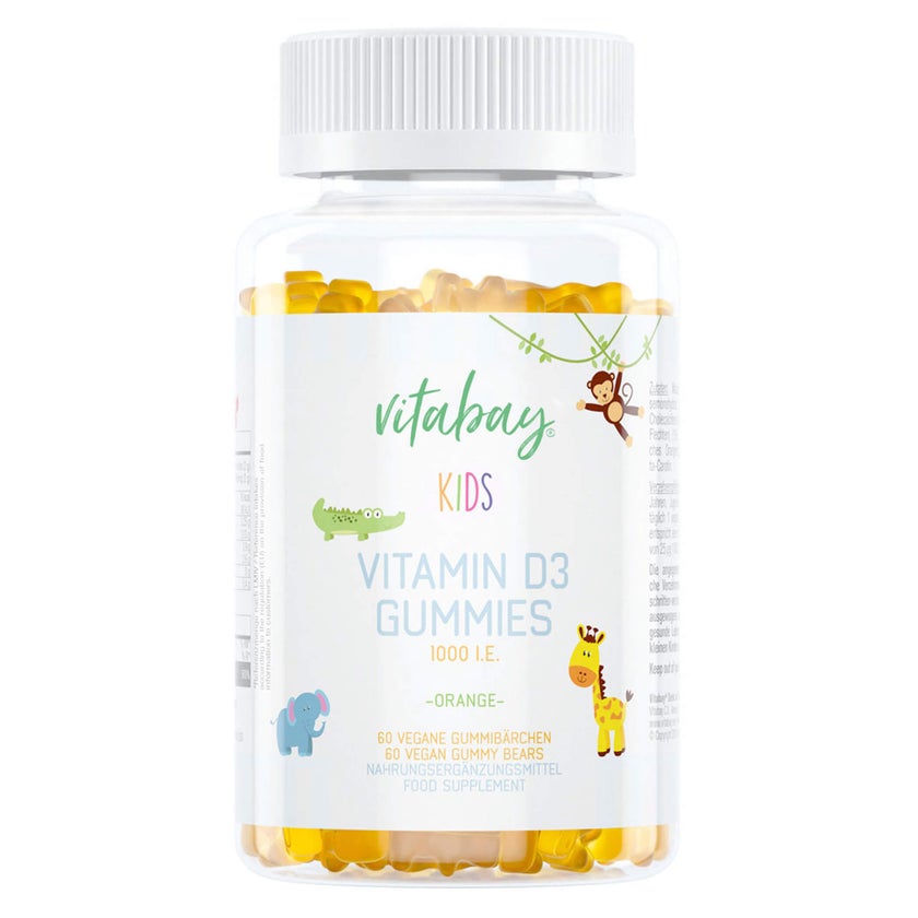 Vitamin D3 1.000 I.E. Fruchtgummis Orang 60 St