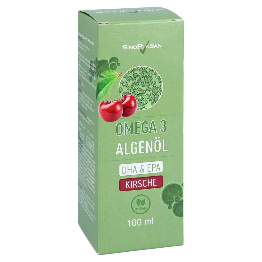Omega-3 AlgenÖl Dha+epa Kirsche Tropf.z.einnehmen 100 ml