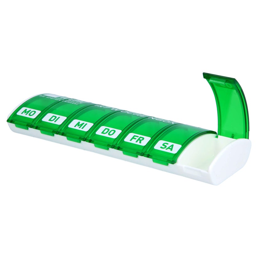 Wepa 1x7 Wochenbox Grün/uv-schutz+ 1 St