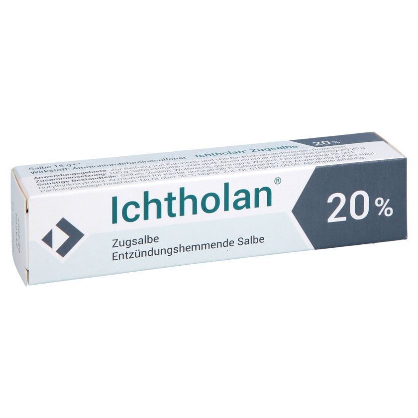 Ichtholan Zugsalbe 20% 15 g