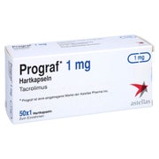 Prograf 1 mg Hartkapseln 50 St