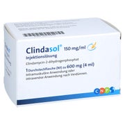 Clindasol 150 Mg/ml Durchstechflasche 600 mg 4 ml 4 ml