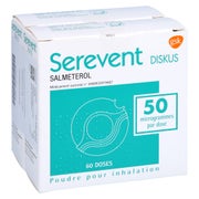 SEREVENT Diskus 60 Einzeldos.Pulver zur Inhalation 120 Sp 2 St