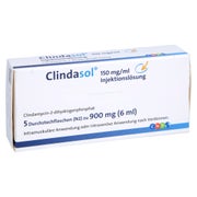 Clindasol 150 mg/ml Durchstechflasche 900mg 5x6ml 5X6 ml