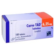 Carve TAD 6,25 mg Tabletten 100 St