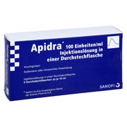APIDRA 100 E/ml Durchstechflasche 5X10 ml 5X10 ml