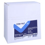 Com-tex Mullkompressen 10x10 cm steril 8 25X2 St