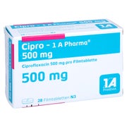 Cipro-1a Pharma 500 mg Filmtabletten 28 St