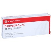 Carvedilol AL 25 mg Tabletten 30 St