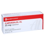 Carvedilol AL 25 mg Tabletten 50 St
