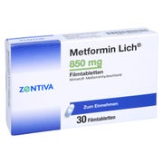 Metformin Lich 850 mg Filmtabletten 30 St