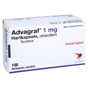 Advagraf 1 mg Hartkapseln retardiert 100 St