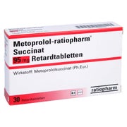 METOPROLOL-ratiopharm Succinat 95 mg Retardtabl. 30 St