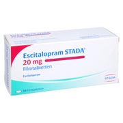 Escitalopram Stada 20 mg Filmtabletten 50 St