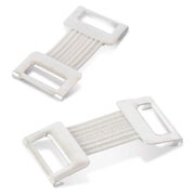 Verbandklammern weiß Unsteril 100 St