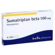 Sumatriptan beta 100 mg Filmtabletten 6 St