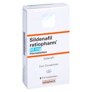 SILDENAFIL ratiopharm 50 mg Filmtabletten 8 St