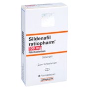 SILDENAFIL ratiopharm 100 mg Filmtabletten 8 St