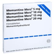 MEMANTINE Merz 5/10/15/20 mg Filmtabletten 4X7 St