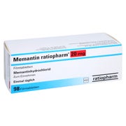 Memantin-ratiopharm 20 mg Filmtabletten 98 St