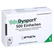 DYSPORT 500 Durchstechflasche 1 St 1 St