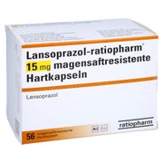 LANSOPRAZOL-ratiopharm 15 mg magensaftres.Hartkap. 56 St