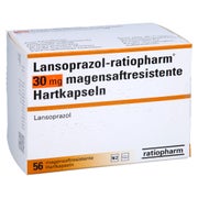 LANSOPRAZOL-ratiopharm 30 mg magensaftres.Hartkap. 56 St